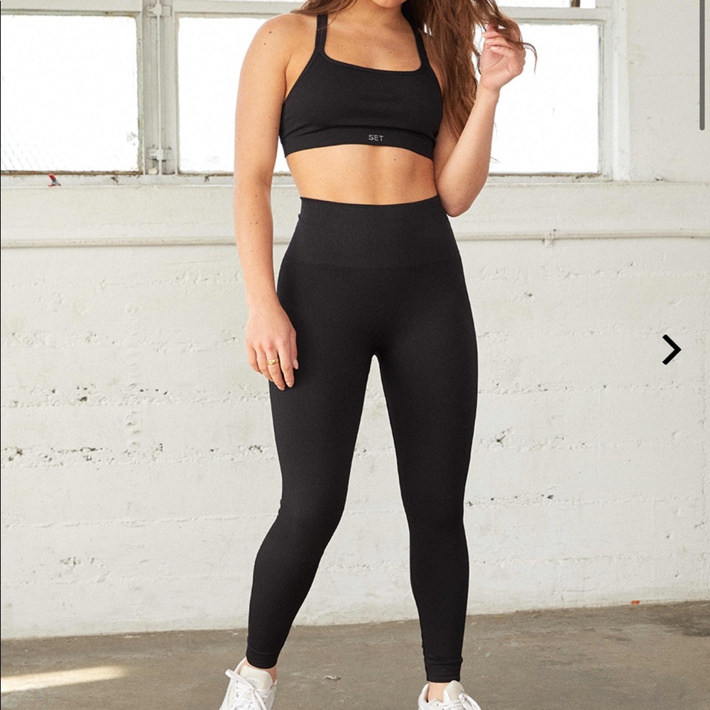 SETactive leggings in blue